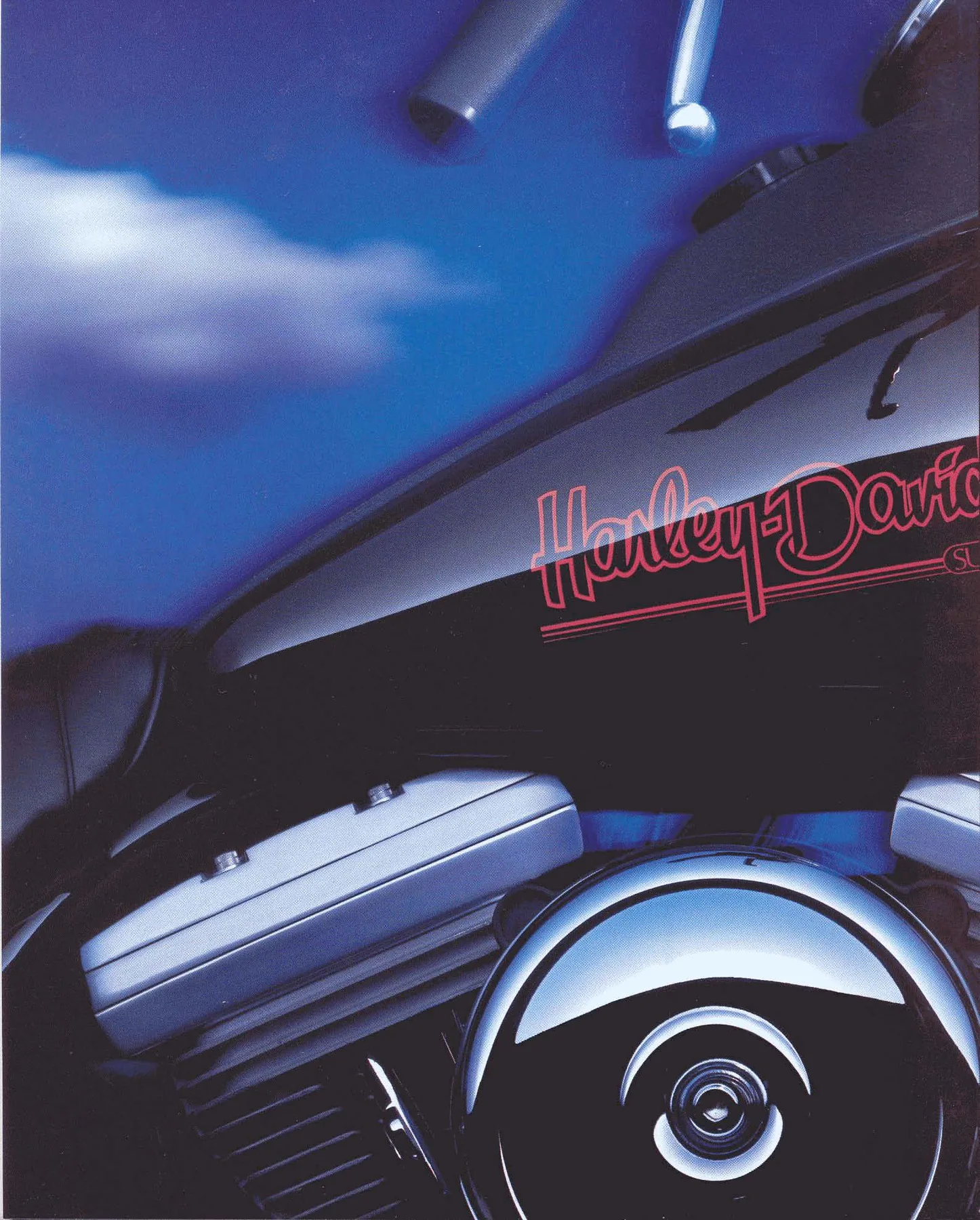 Page 13 from the 1988 Harley-Davidson models catalog