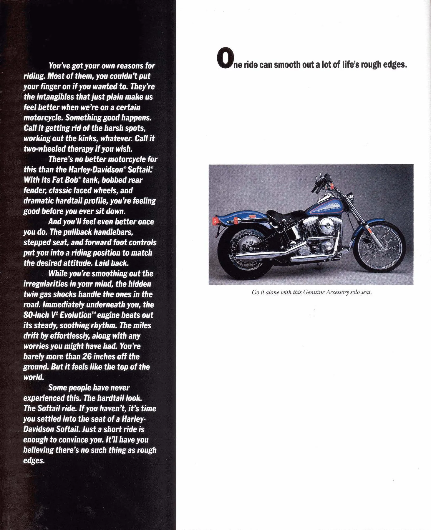 Page 21 from the 1988 Harley-Davidson models catalog