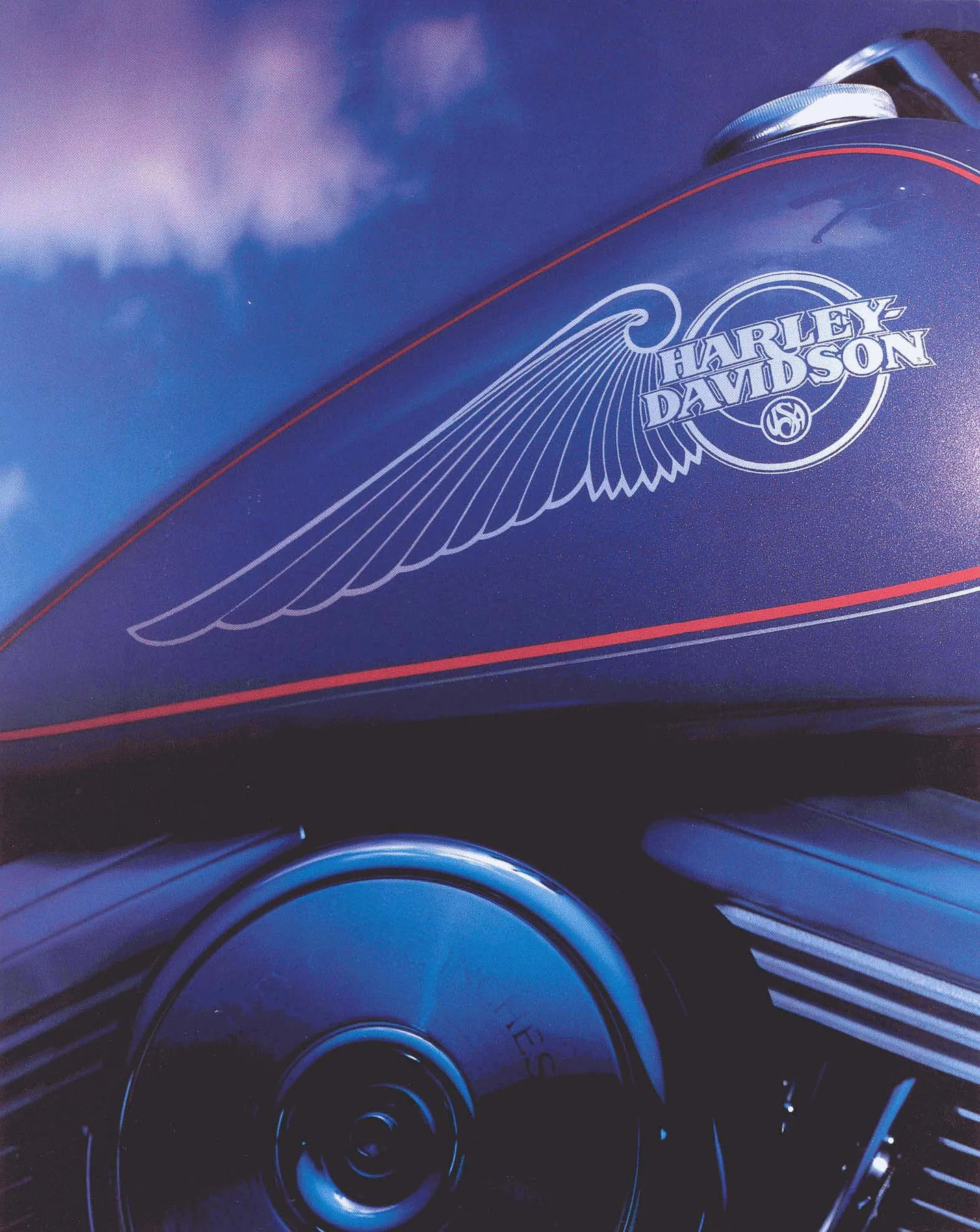 Page 22 from the 1988 Harley-Davidson models catalog