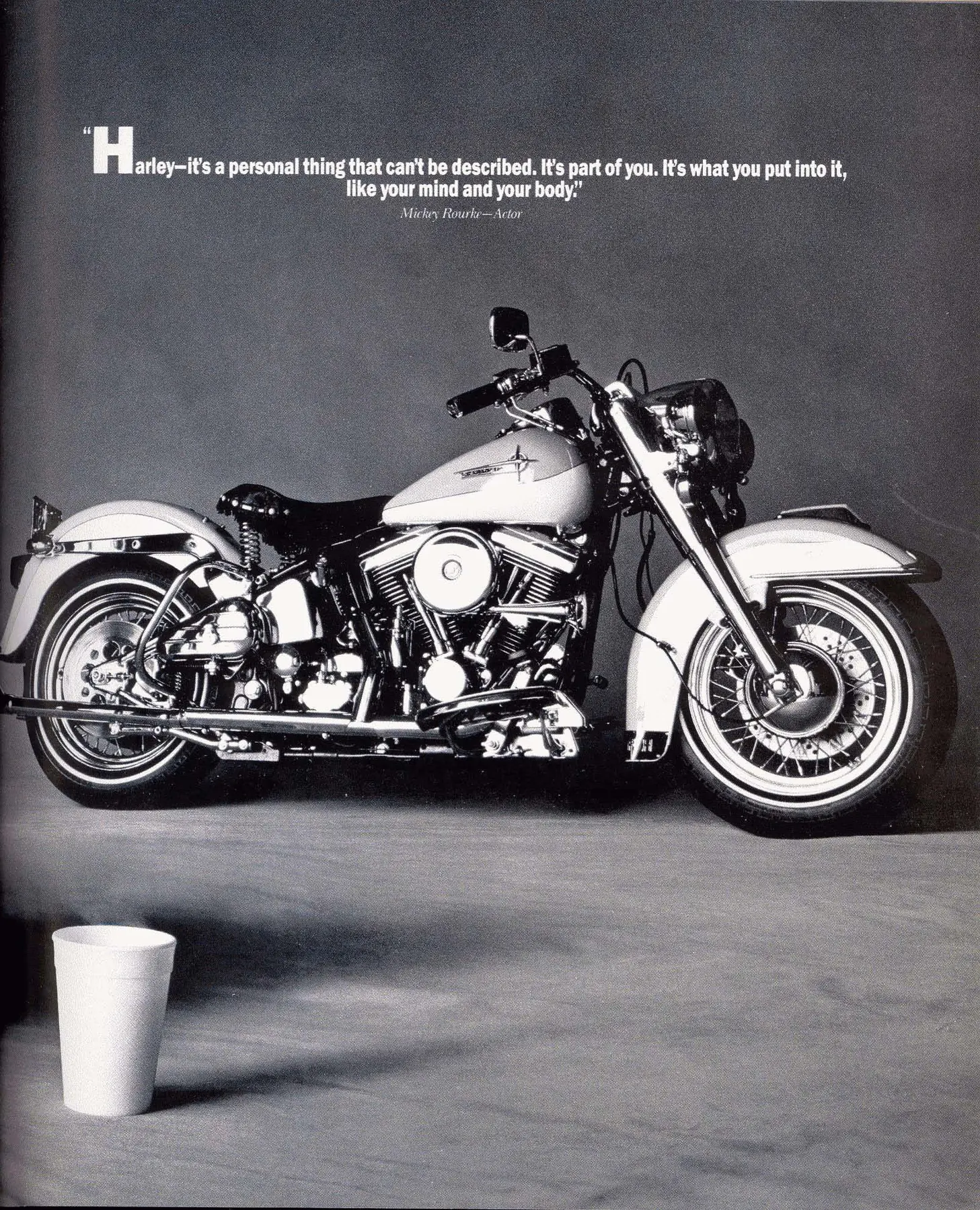 Heritage Softail from the 1988 Harley-Davidson models catalog
