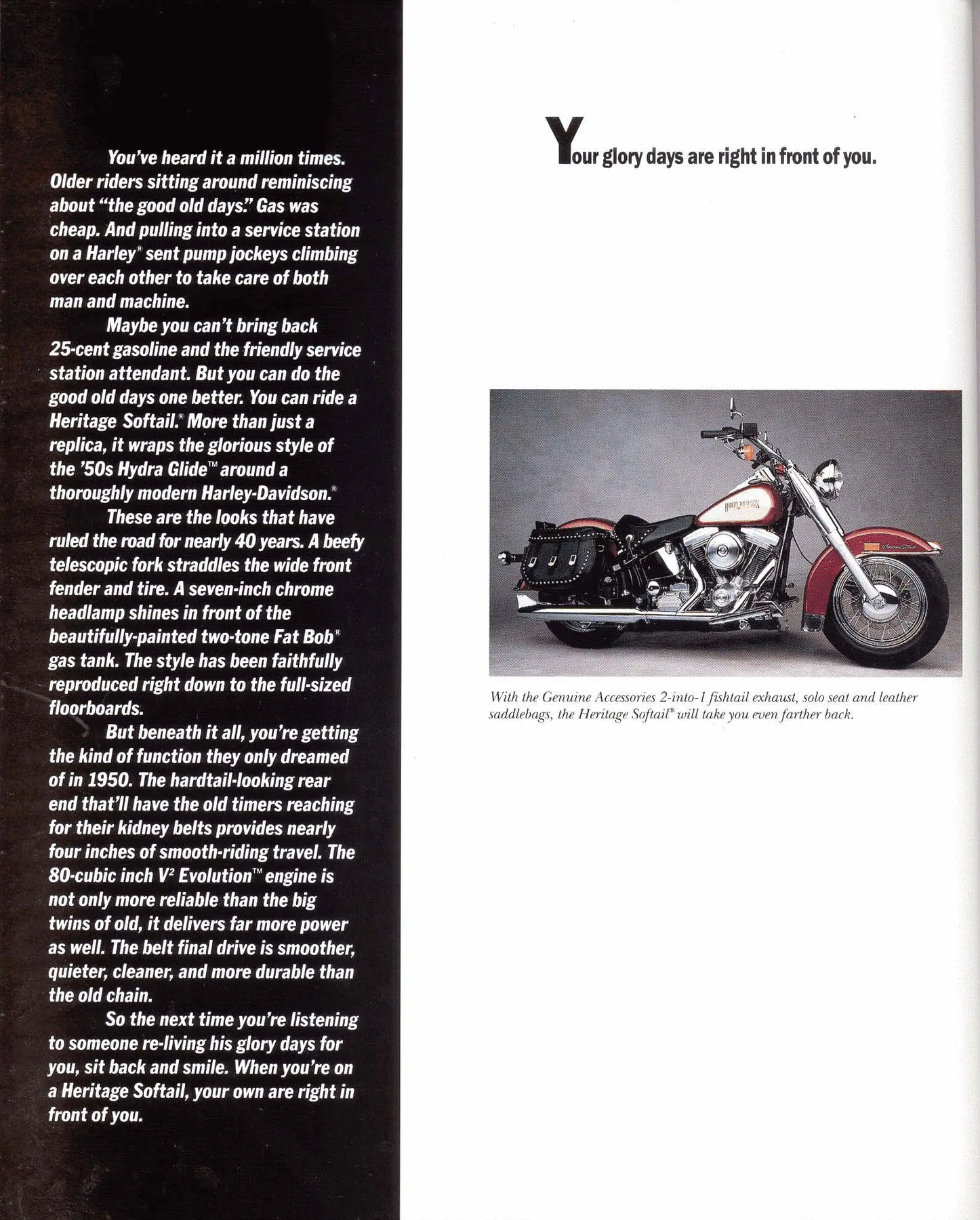 Page 27 from the 1988 Harley-Davidson models catalog