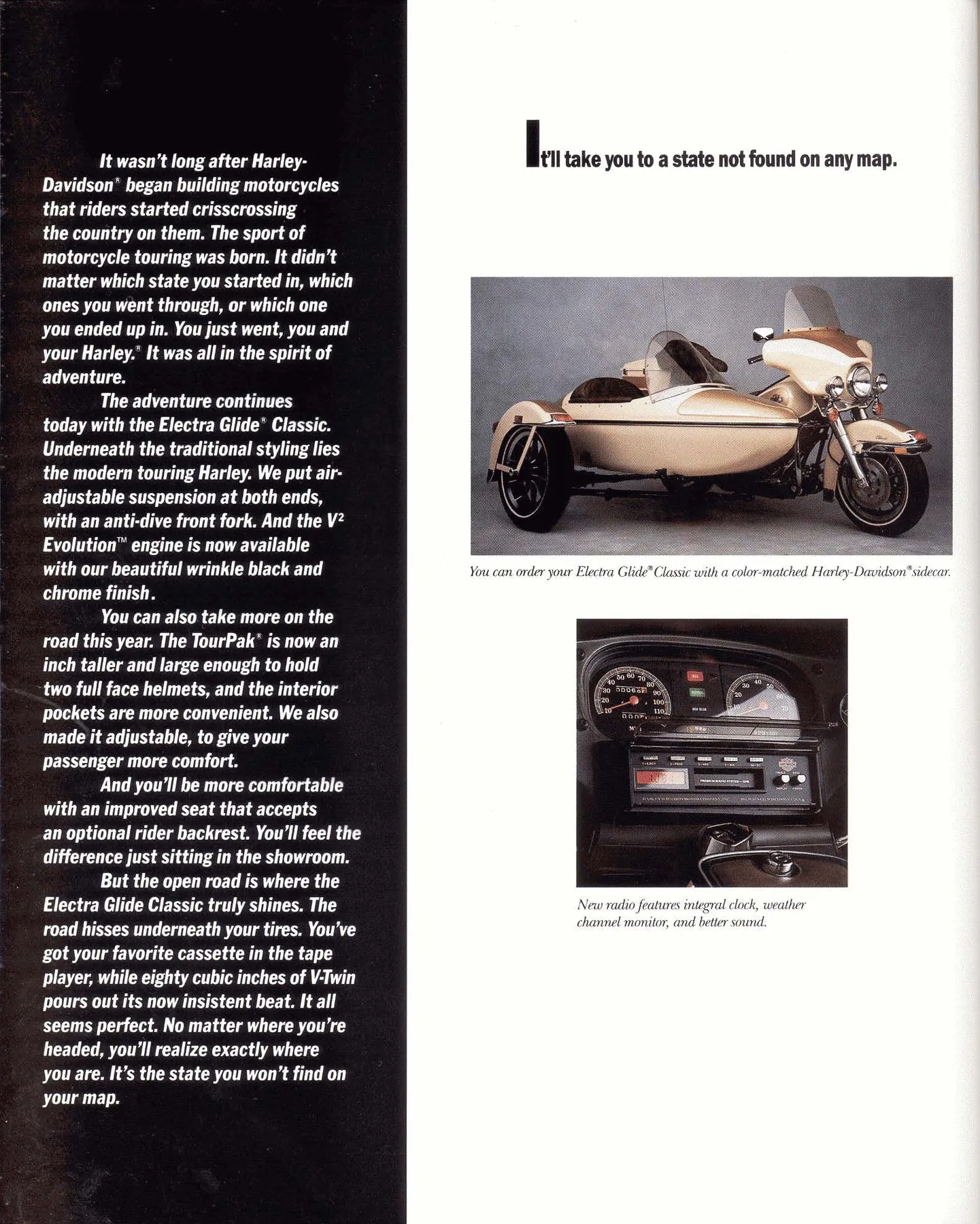 Page 40 from the 1988 Harley-Davidson models catalog
