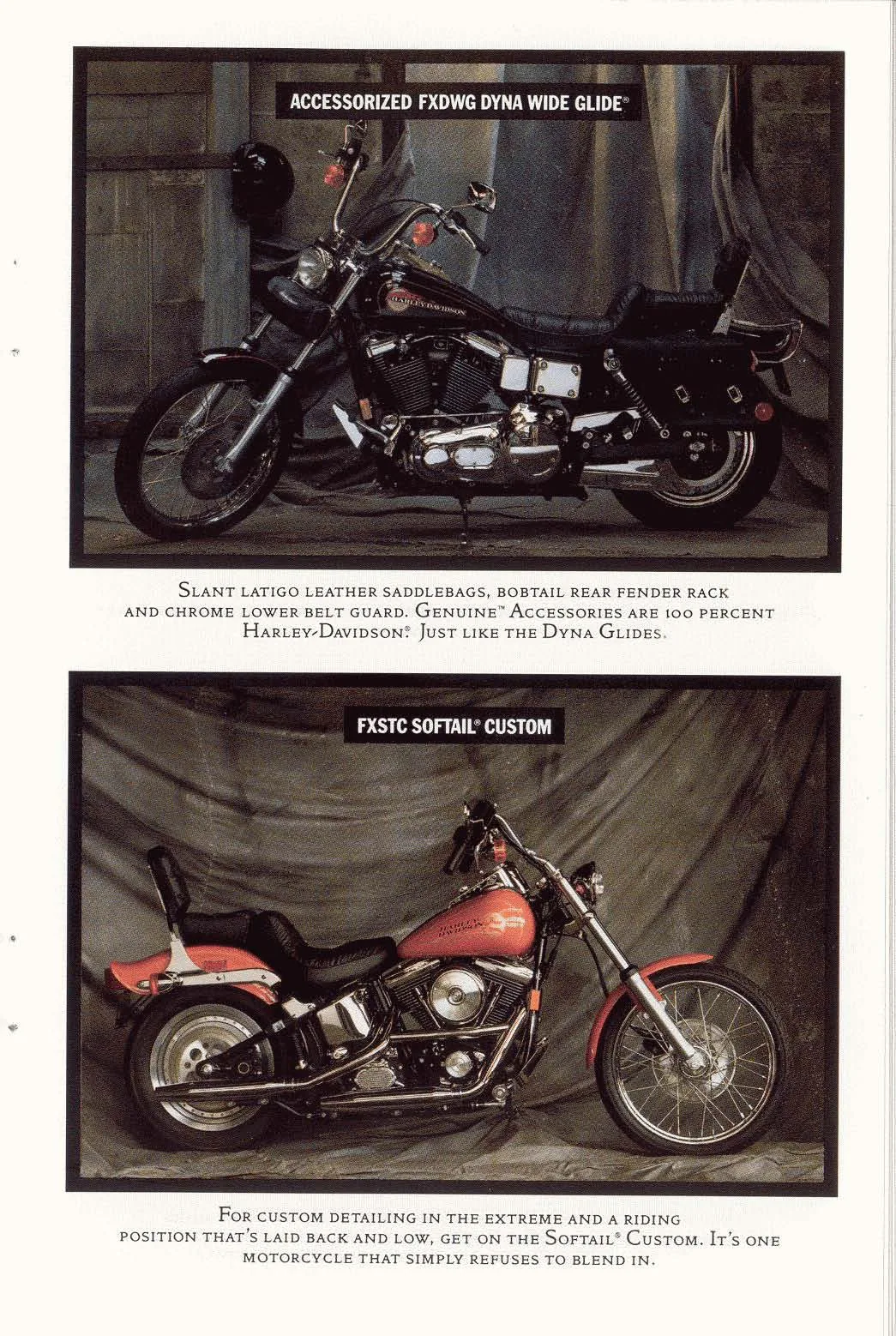 Page 07 from the 1993 Harley-Davidson models catalog
