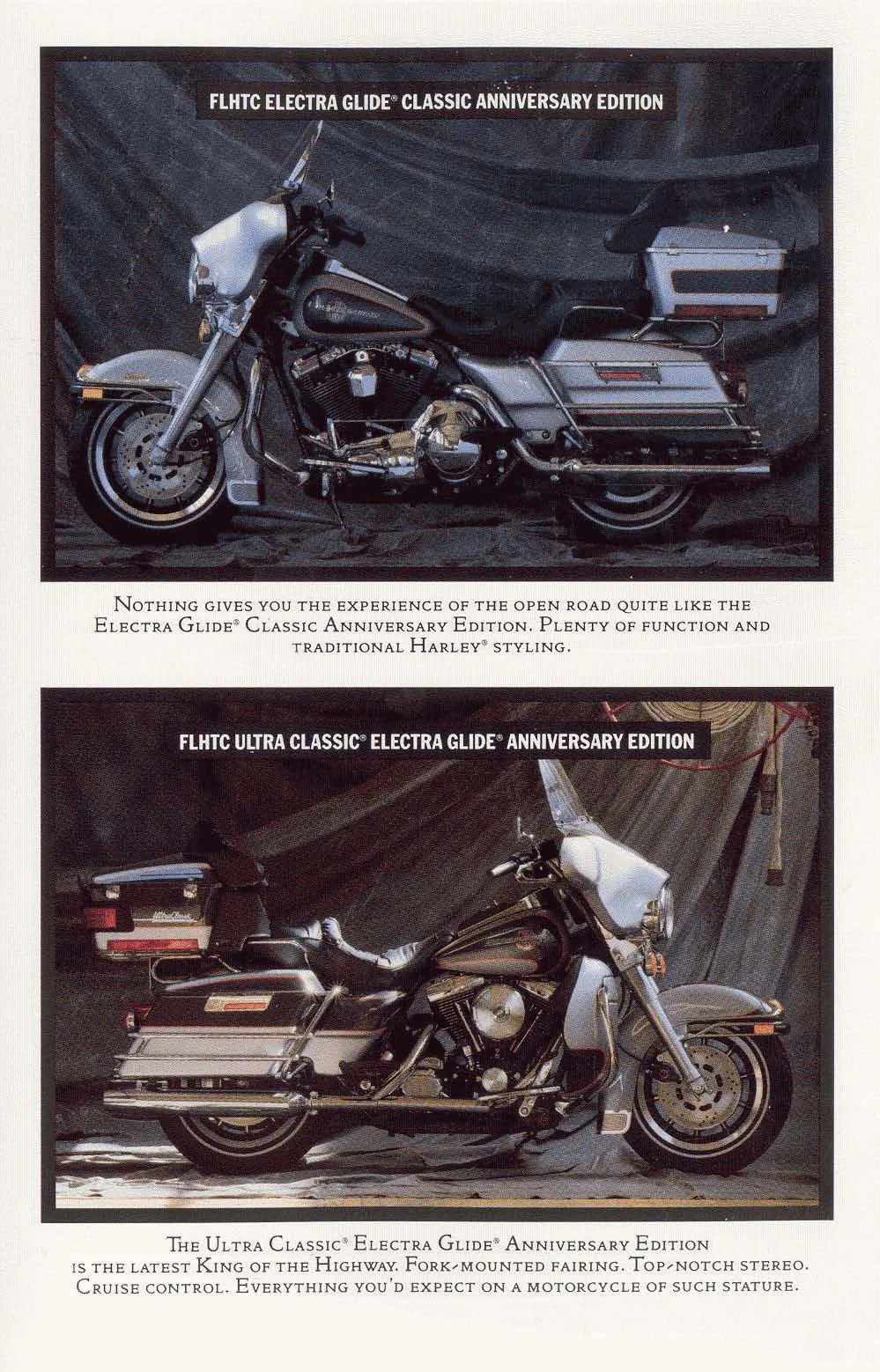 Page 10 from the 1993 Harley-Davidson models catalog