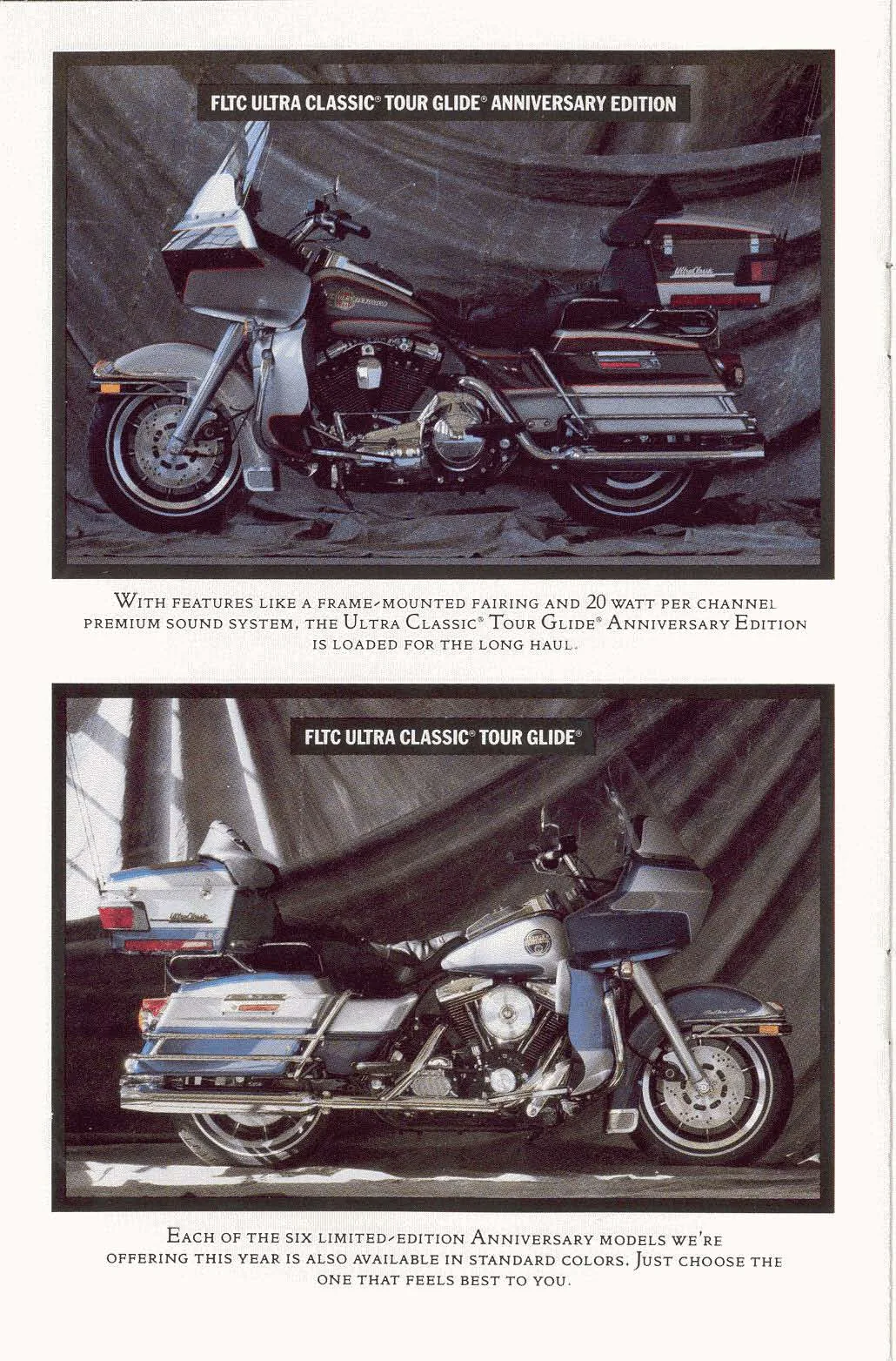 Page 12 from the 1993 Harley-Davidson models catalog
