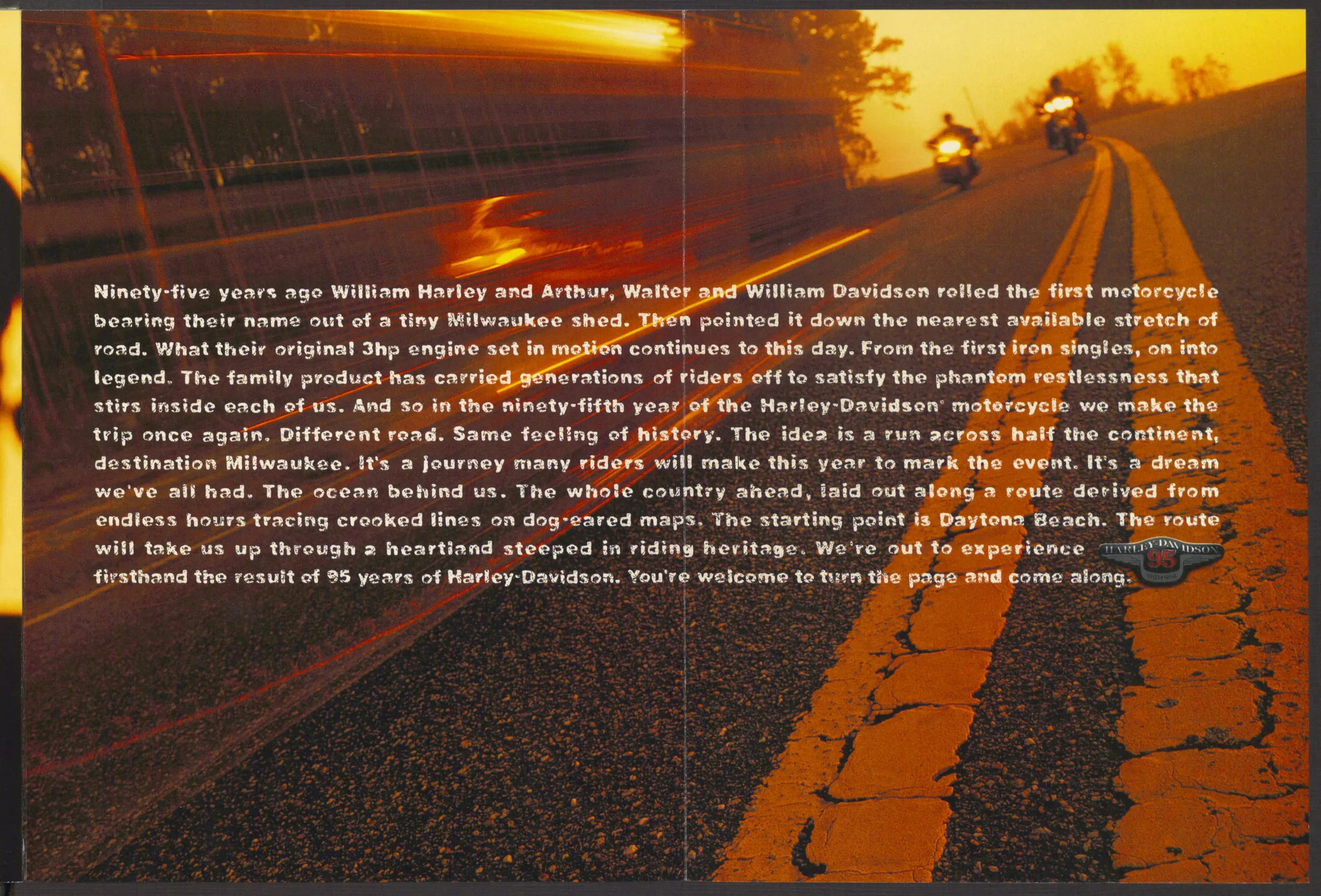 Page 03 from the 1998 Harley-Davidson models catalog