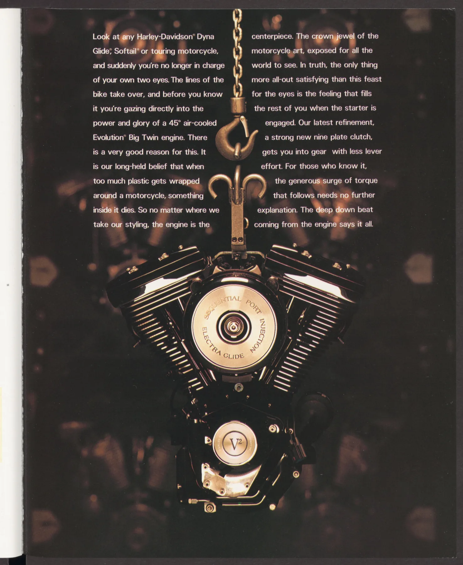 Page 42 from the 1998 Harley-Davidson models catalog