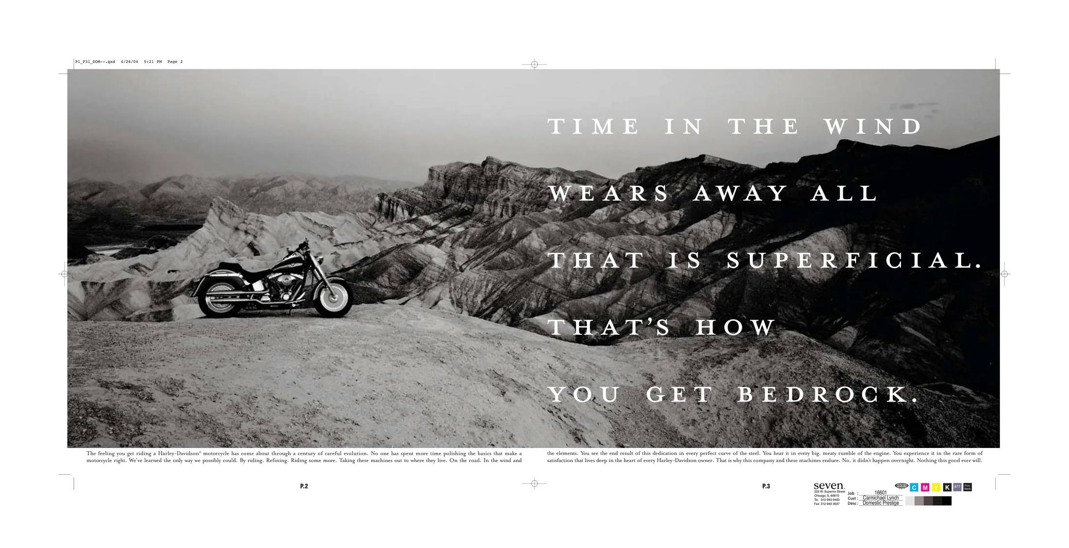 Page 04 from the 2003 Harley-Davidson domestic lit book