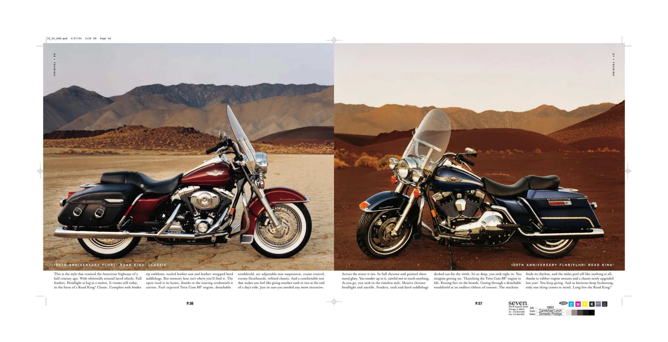 Page 31 from the 2003 Harley-Davidson domestic lit book