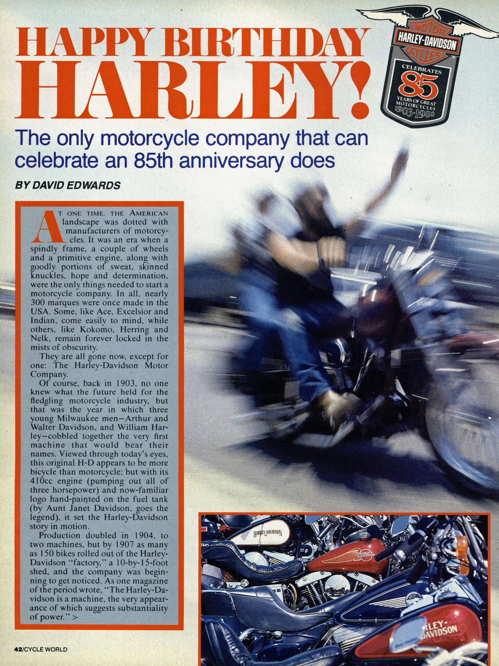 Happy Birthday Harley print
